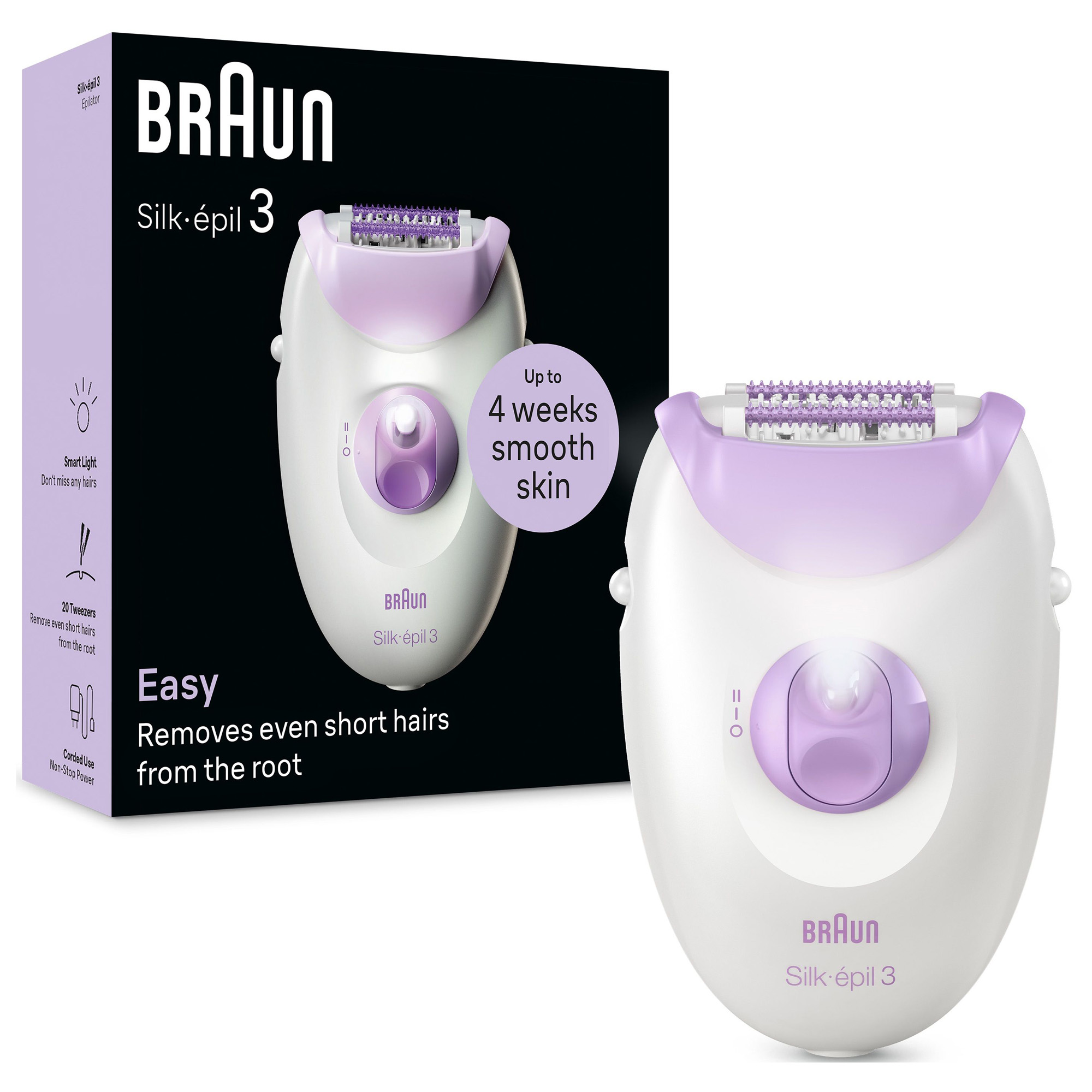 Epilator Braun Silk-epil 3 SE 3-000