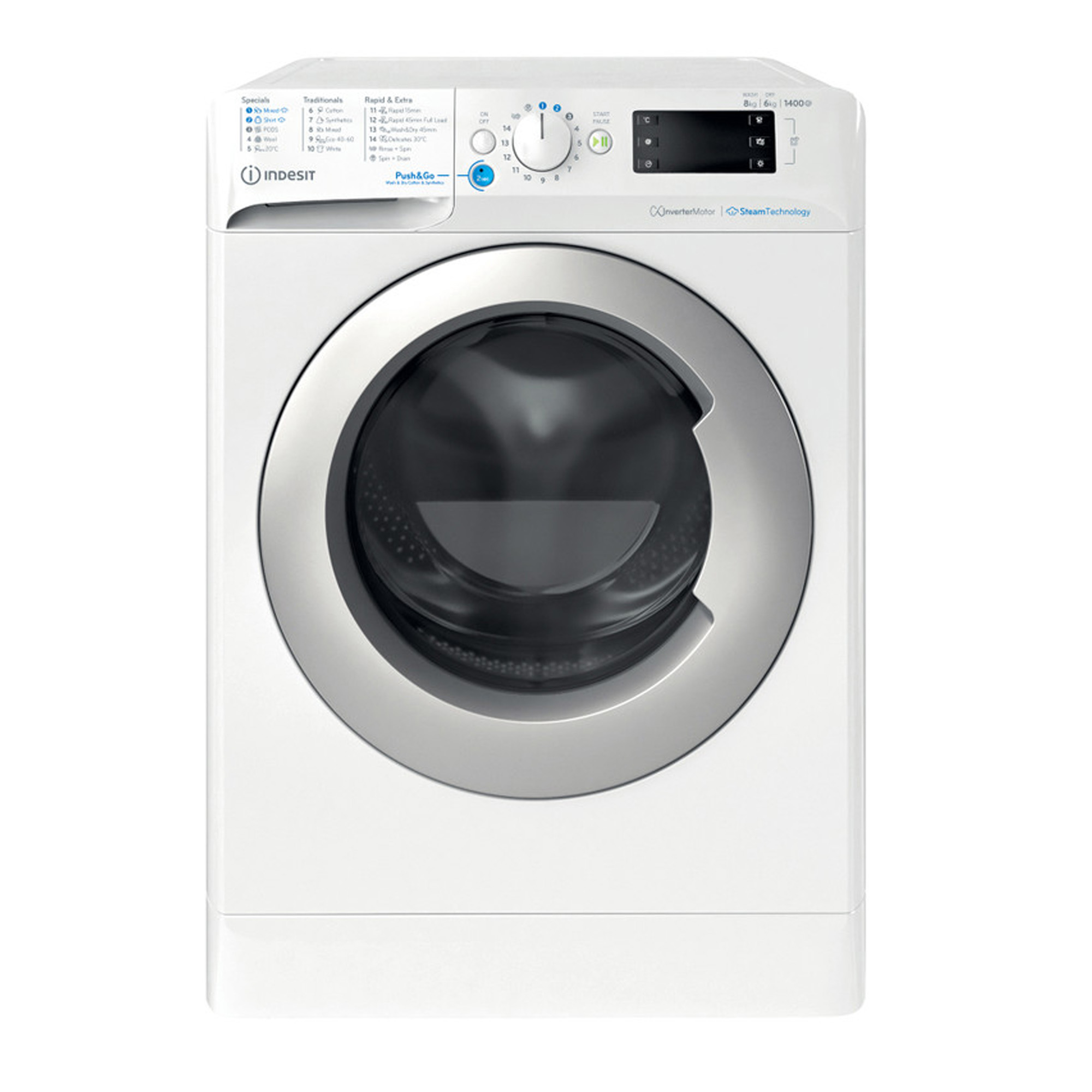 Veš mašina + sušilica Indesit BDE 86436 WSV EE