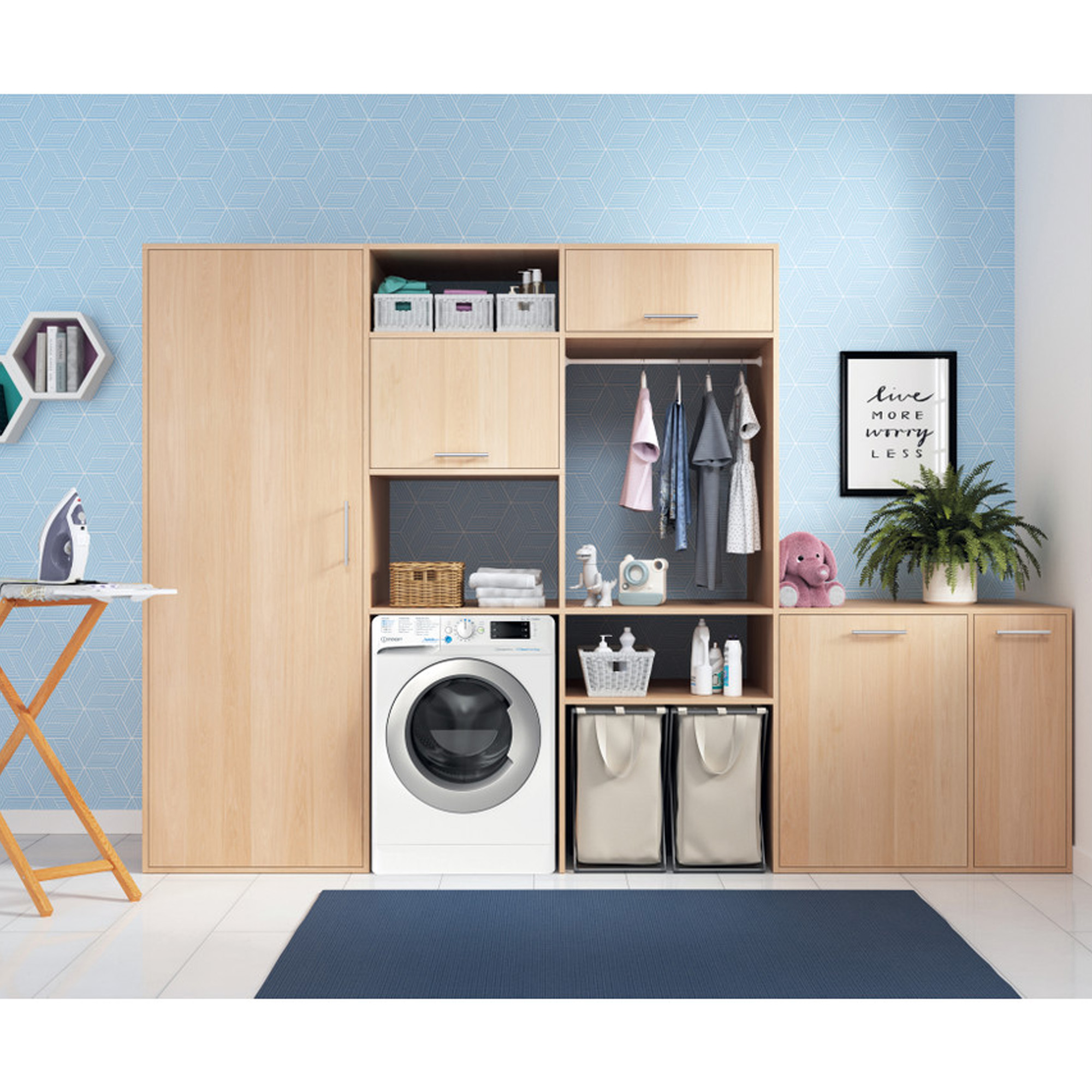 Veš mašina + sušilica Indesit BDE 86436 WSV EE