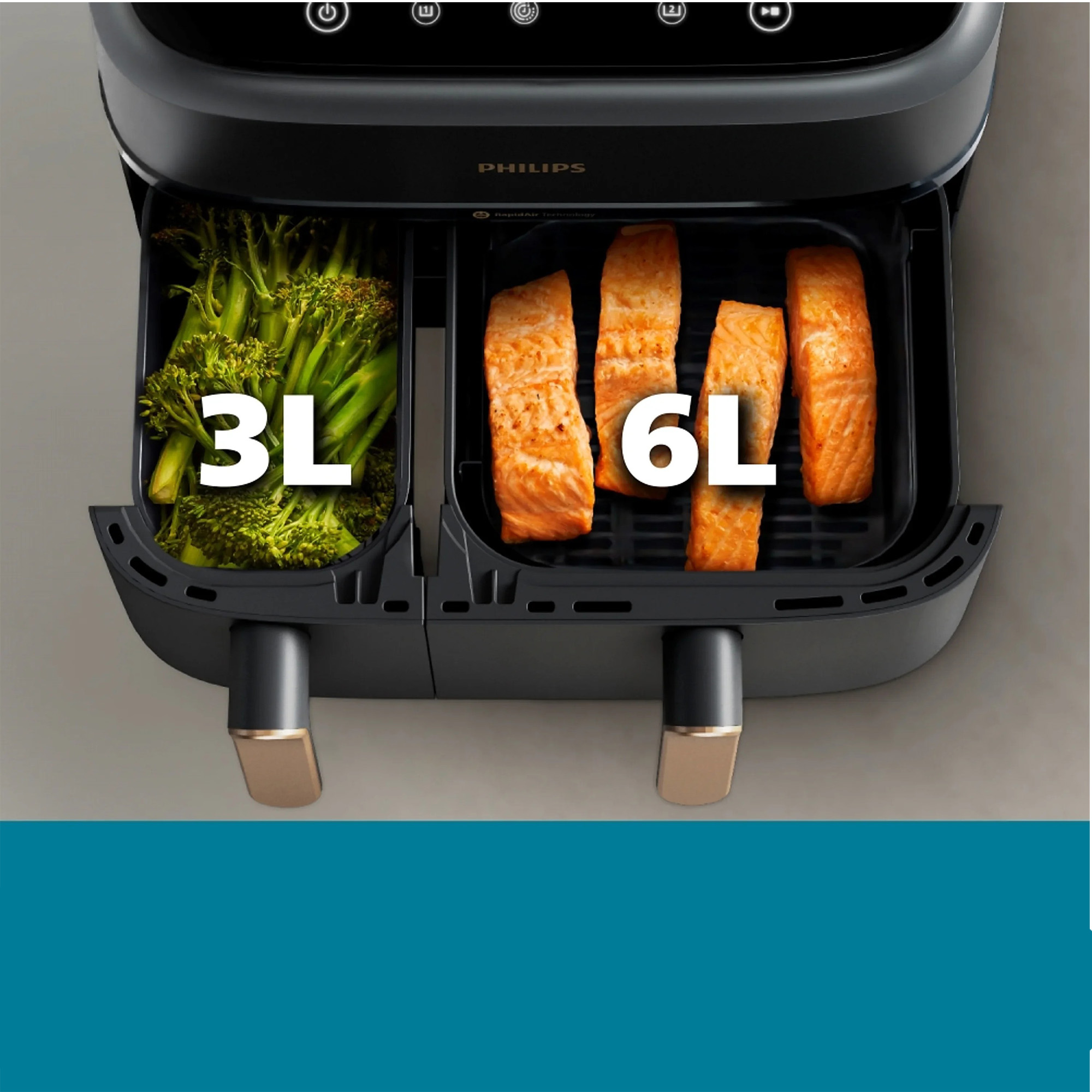 Friteza na vrući zrak Philips NA352/00 Dual