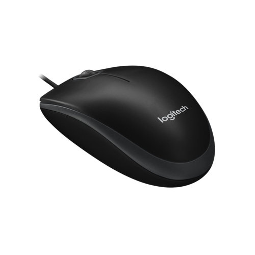 Miš Logitech B100 Corded Mouse - BLACK - USB