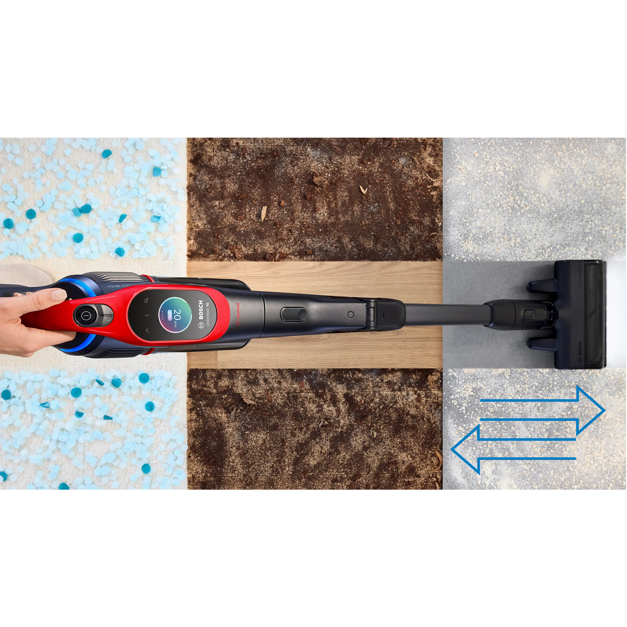 Štapni usisivač Bosch BCS1041PET Unlimited 10 Pro Animal