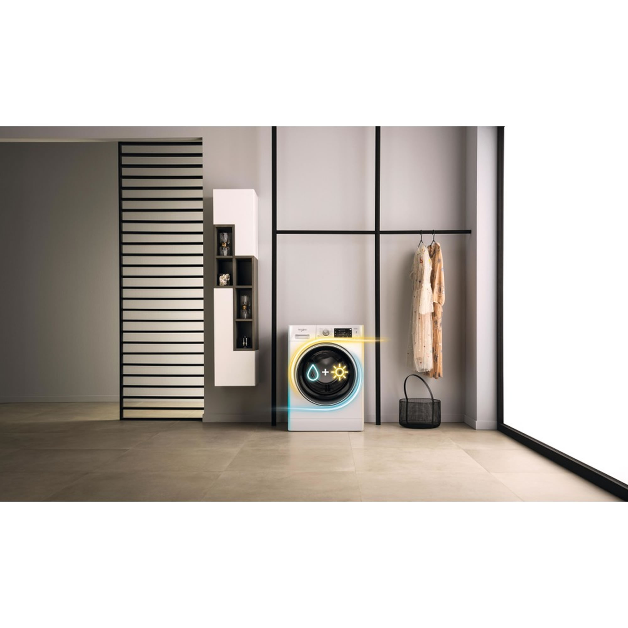 Veš mašina + sušilica Whirlpool FFWDD 1076258 SV EE