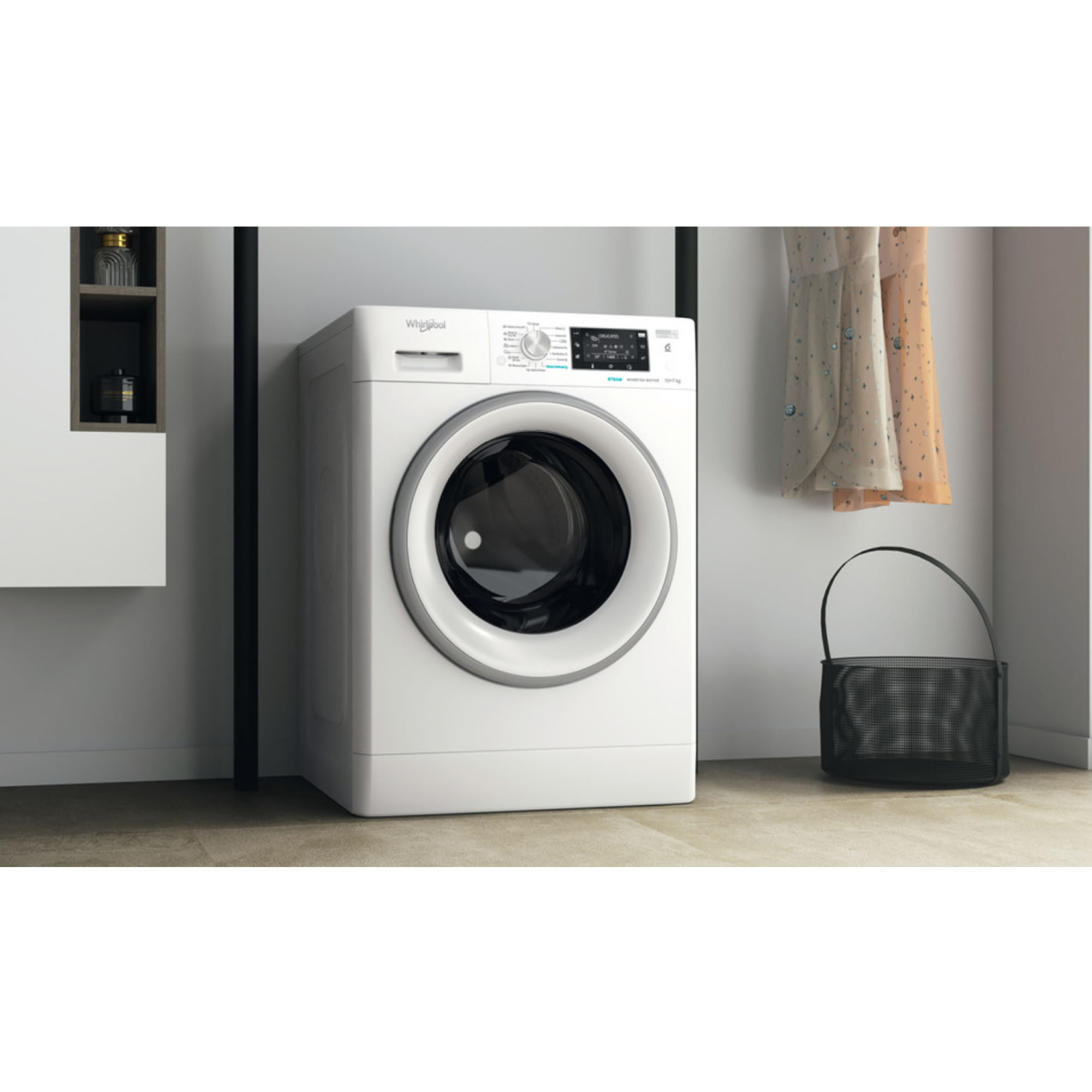 Veš mašina + sušilica Whirlpool FFWDD 1076258 SV EE