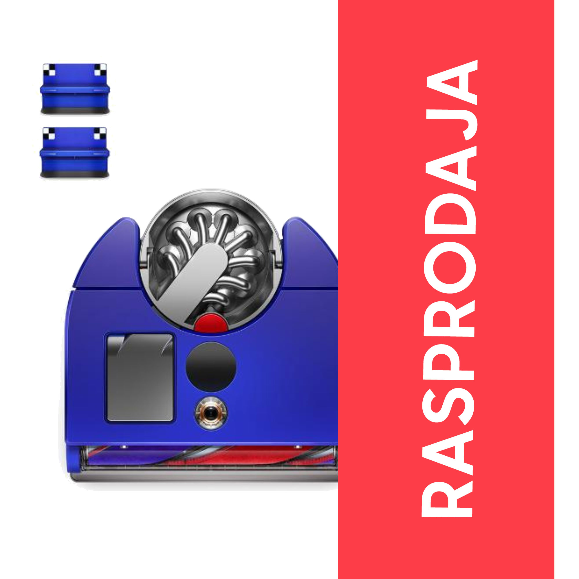 Usisivač robot Dyson RB03 360 Vis Nav Vinca Blue/Nickel