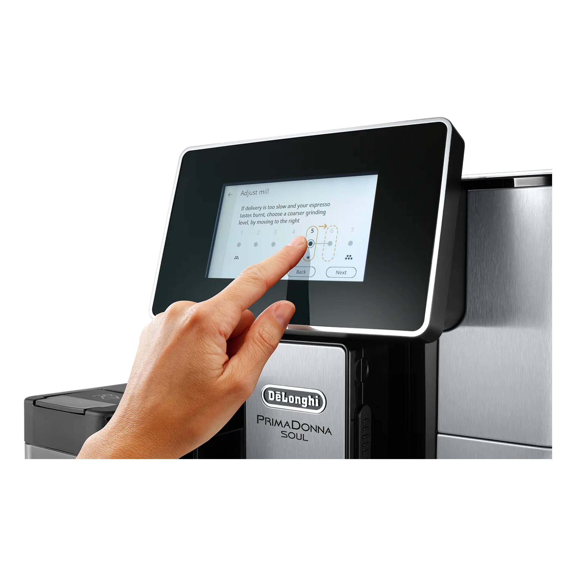 Automatski aparat za kafu DeLonghi ECAM610.55 SB PrimaDonna Soul