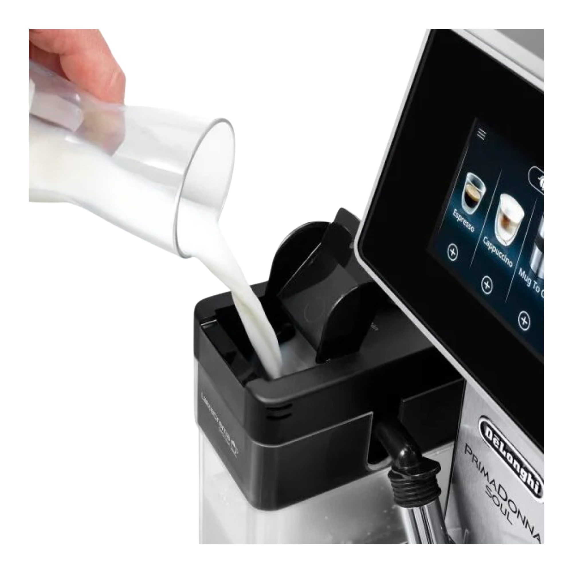 Automatski aparat za kafu DeLonghi ECAM610.55 SB PrimaDonna Soul