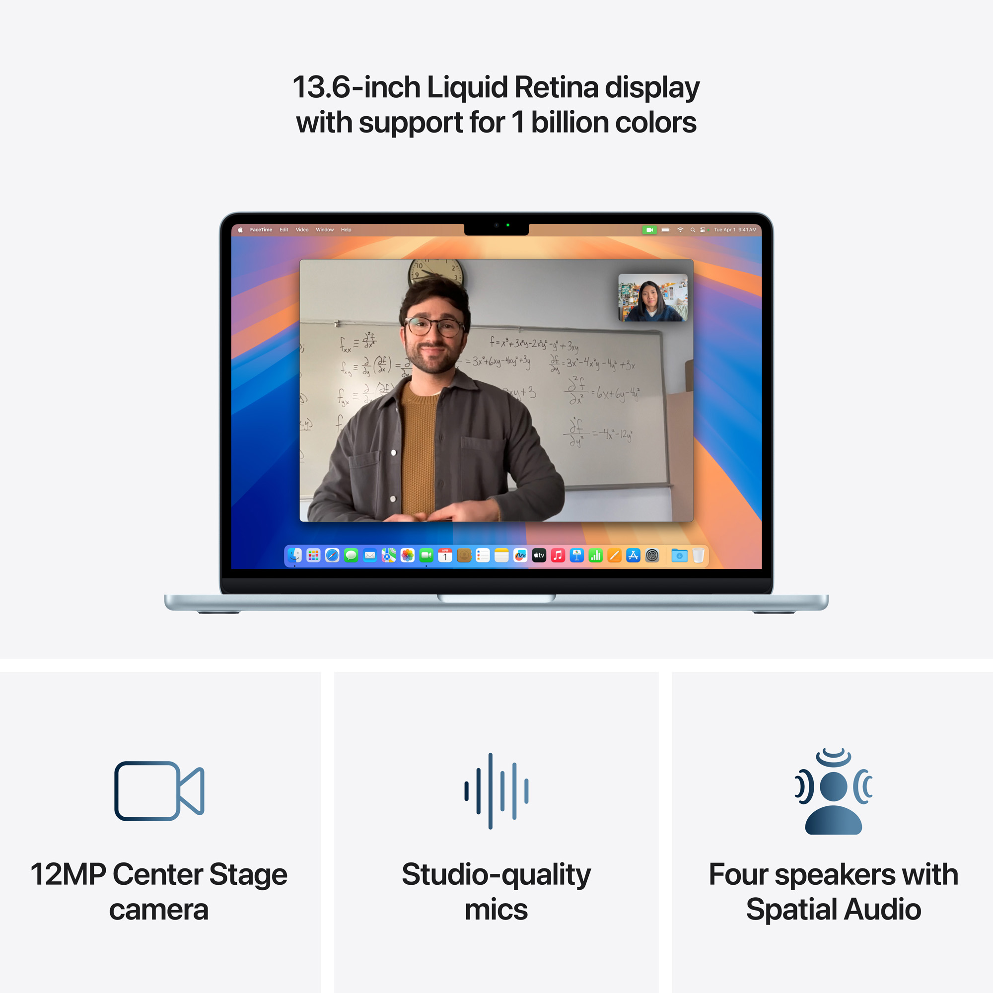 Apple MacBook Air 13.6" M4 Sky Blue ZEE
