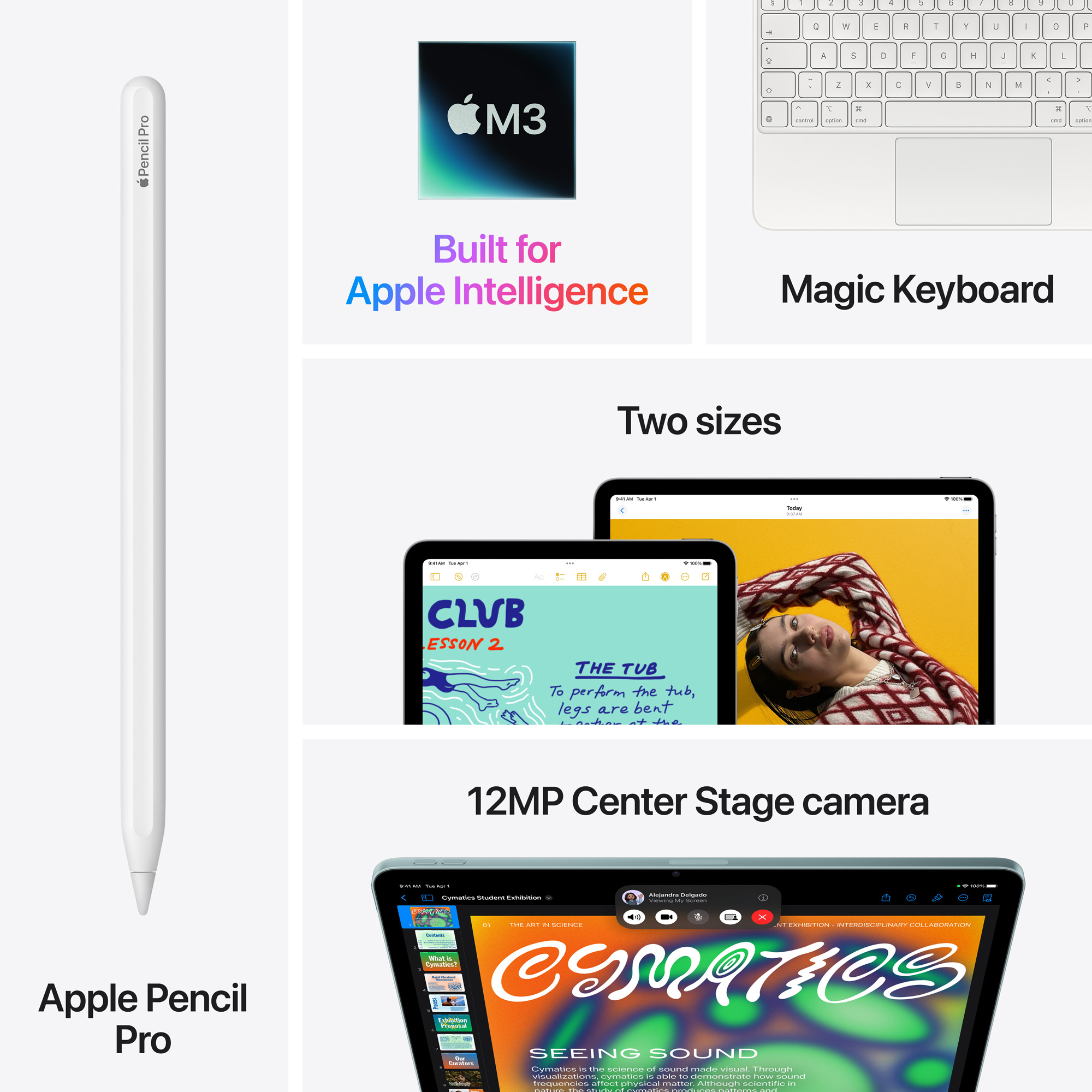 Apple 13-inch iPad Air (M3) Wi-Fi 128GB - Space Grey
