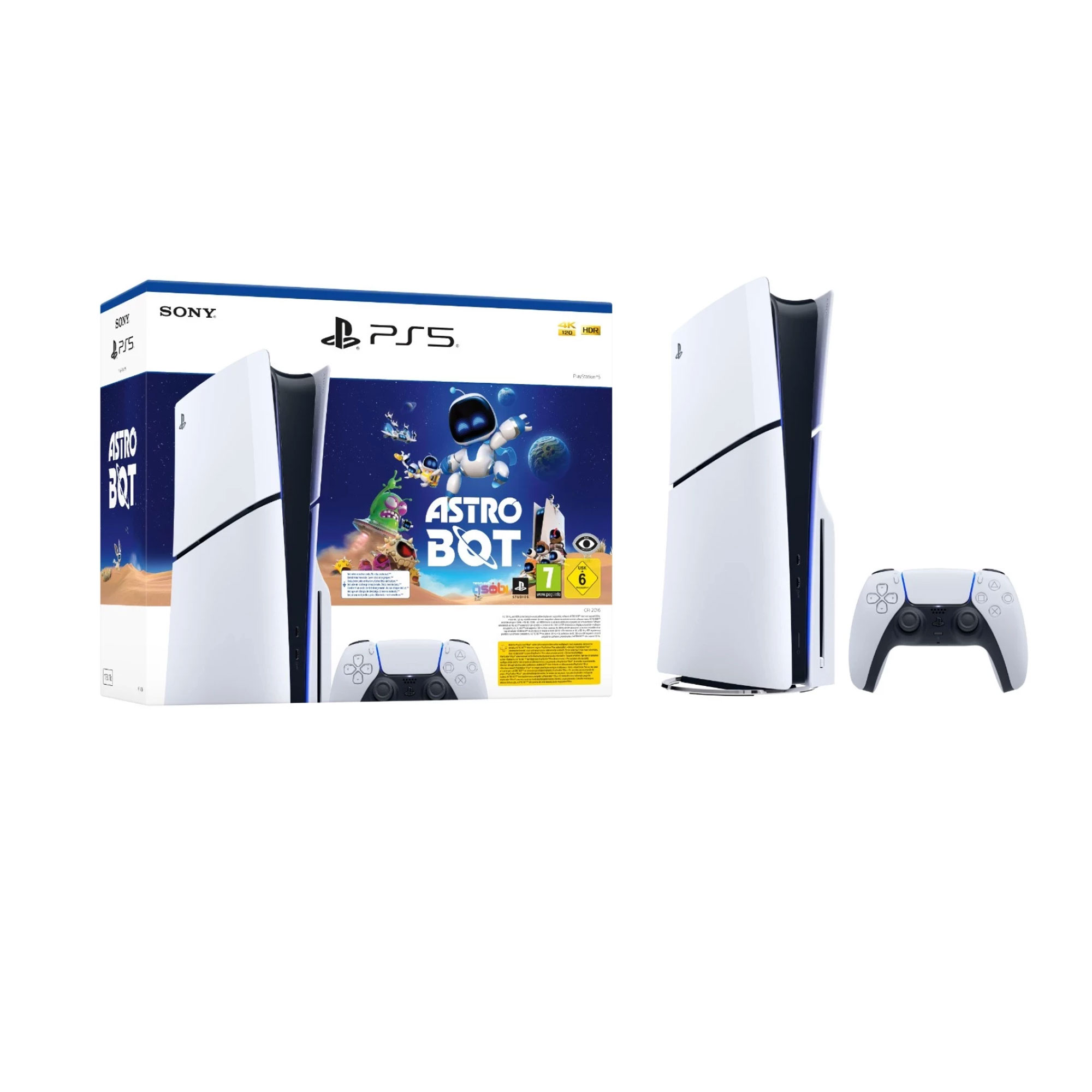 PlayStation 5 Slim D chassis + Astro Bot VCH