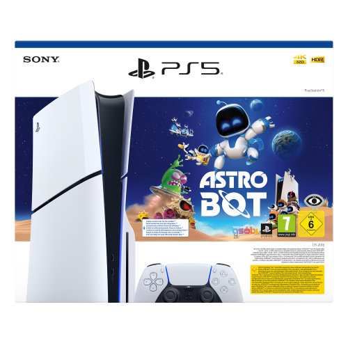 PlayStation 5 Slim D chassis + Astro Bot VCH