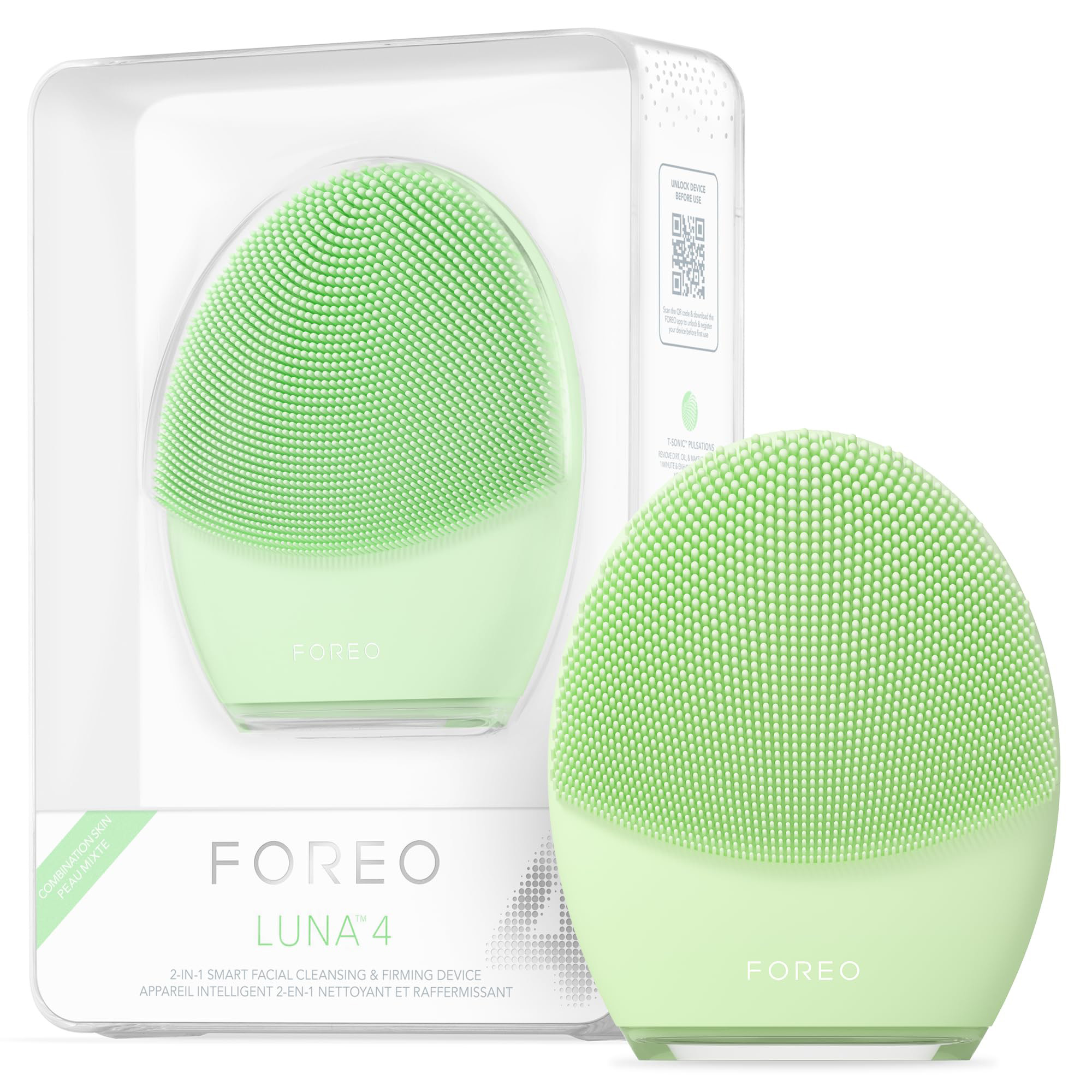 Uređaj za čišćenje lica Foreo Luna 4 Combination Skin