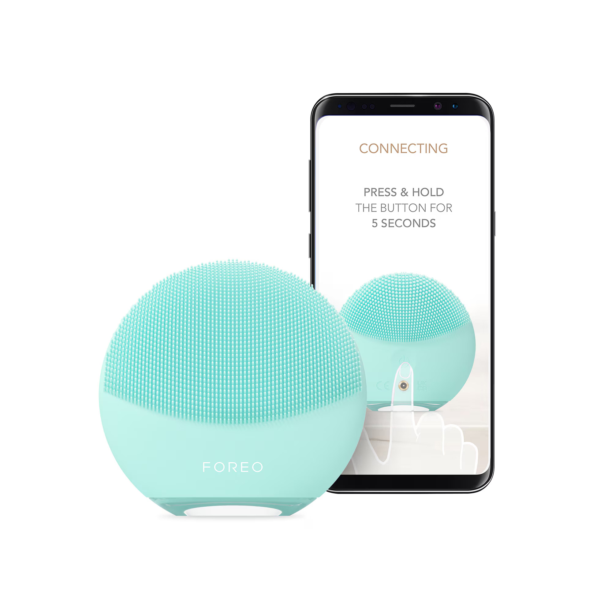 Uređaj za čišćenje lica Foreo Luna 4 mini Arctic Blue