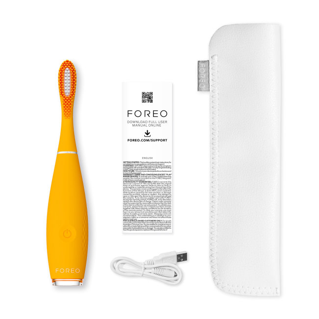 Sonična električna četkica za zube Foreo ISSA mini 3 Mango Tango