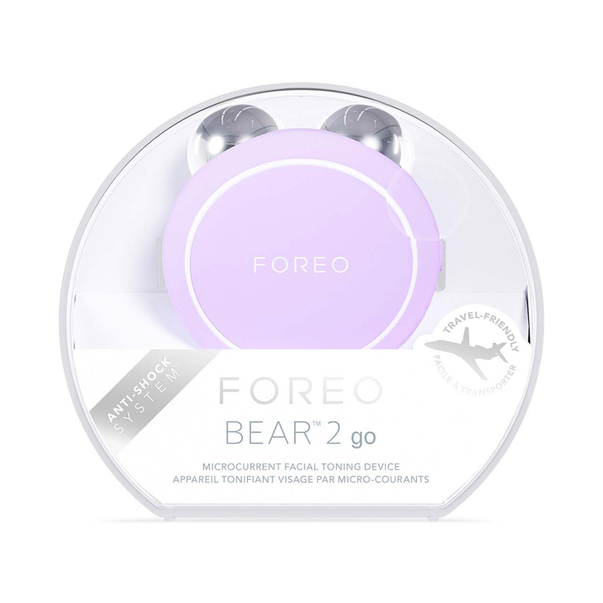Uređaj za njegu lica Foreo BEAR 2 Go Lavender