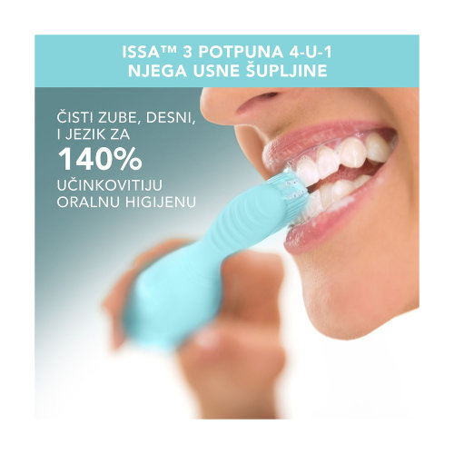 Silikonska sonična četkica za zube Foreo ISSA 3 Mint
