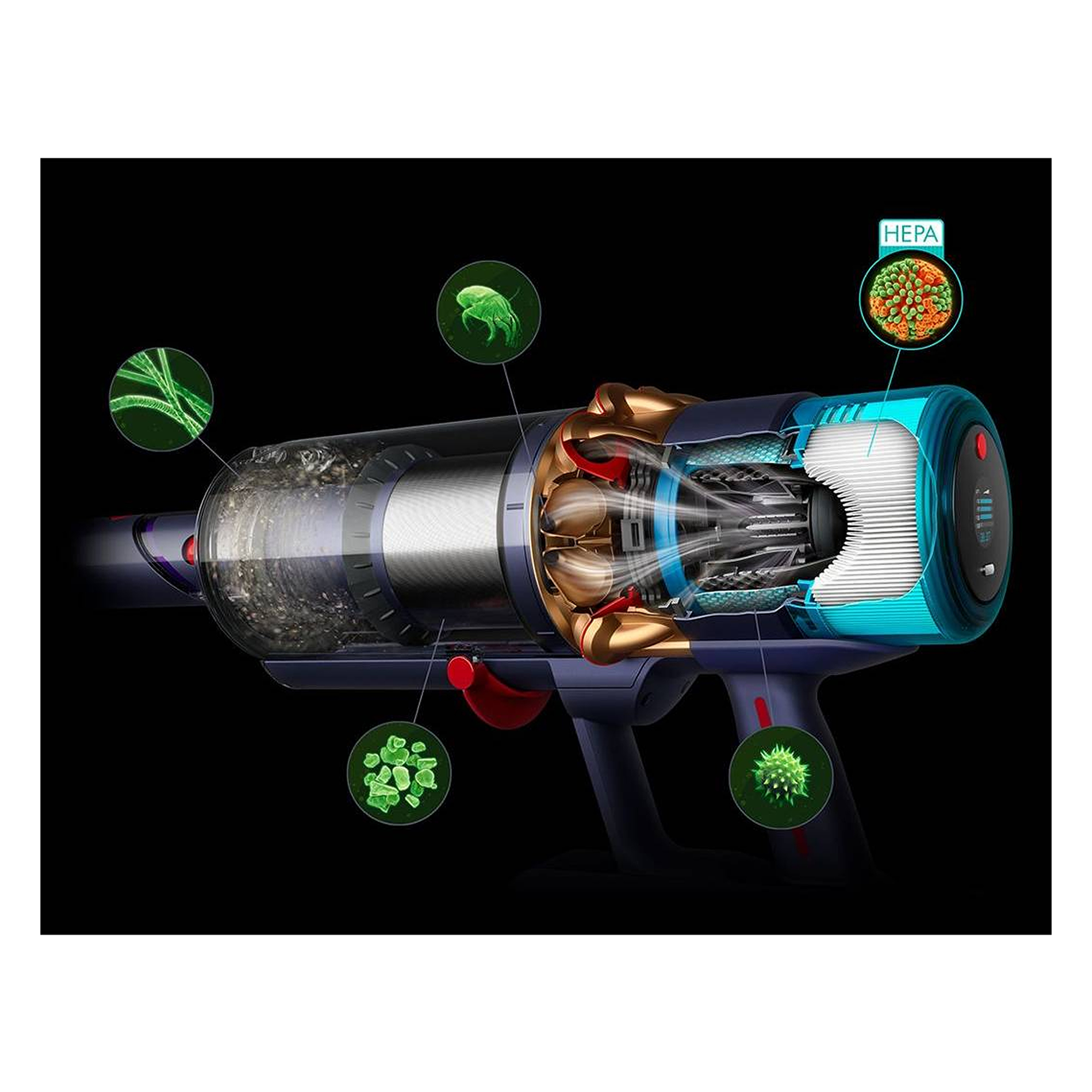Bežični usisivač Dyson Gen5 Detect Absolute