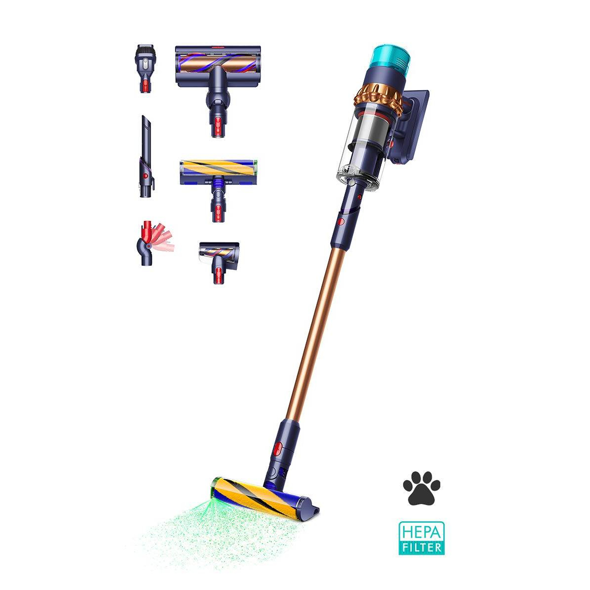 Bežični usisivač Dyson Gen5 Detect Absolute