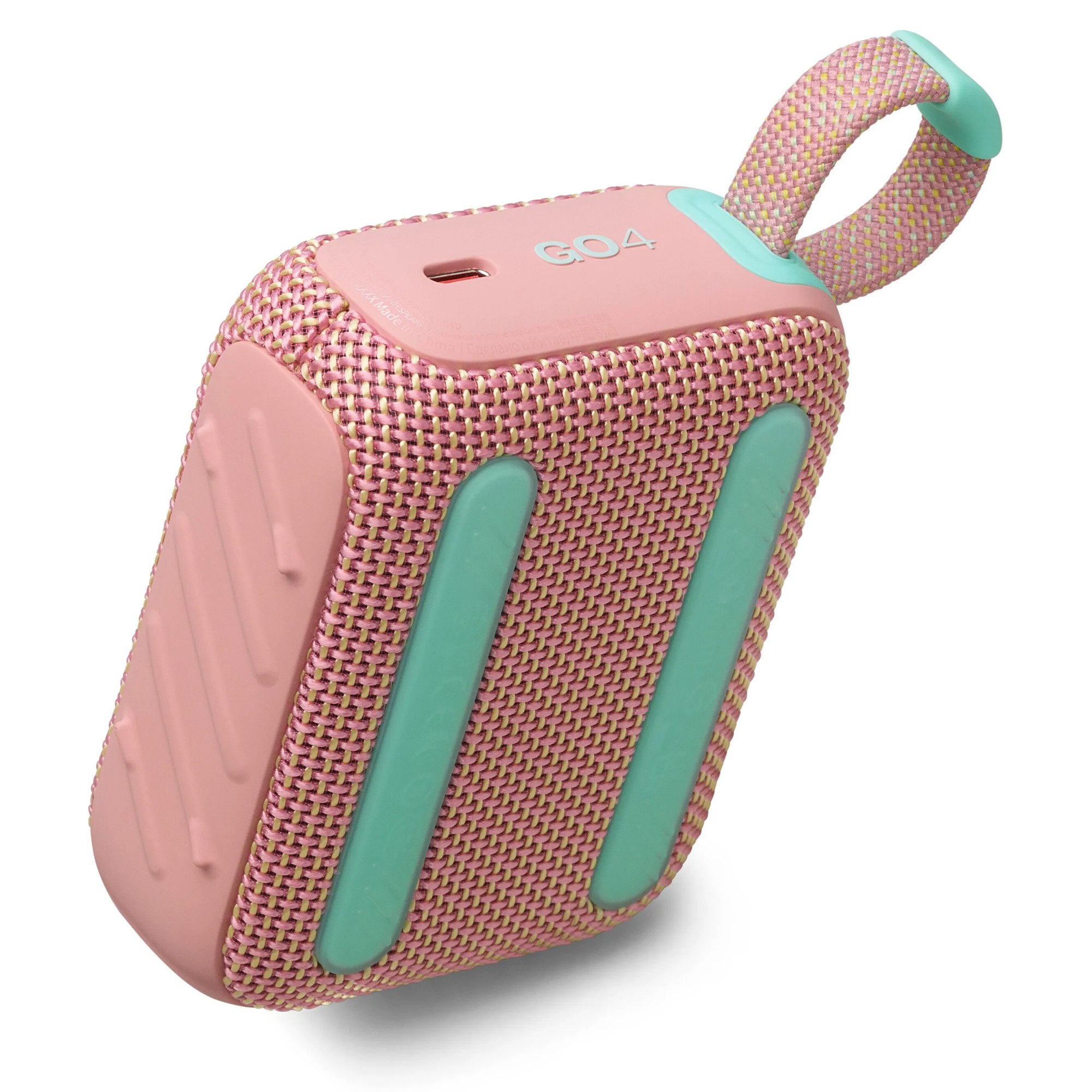 Prijenosni bluetooth zvučnik JBL GO 4 rozi