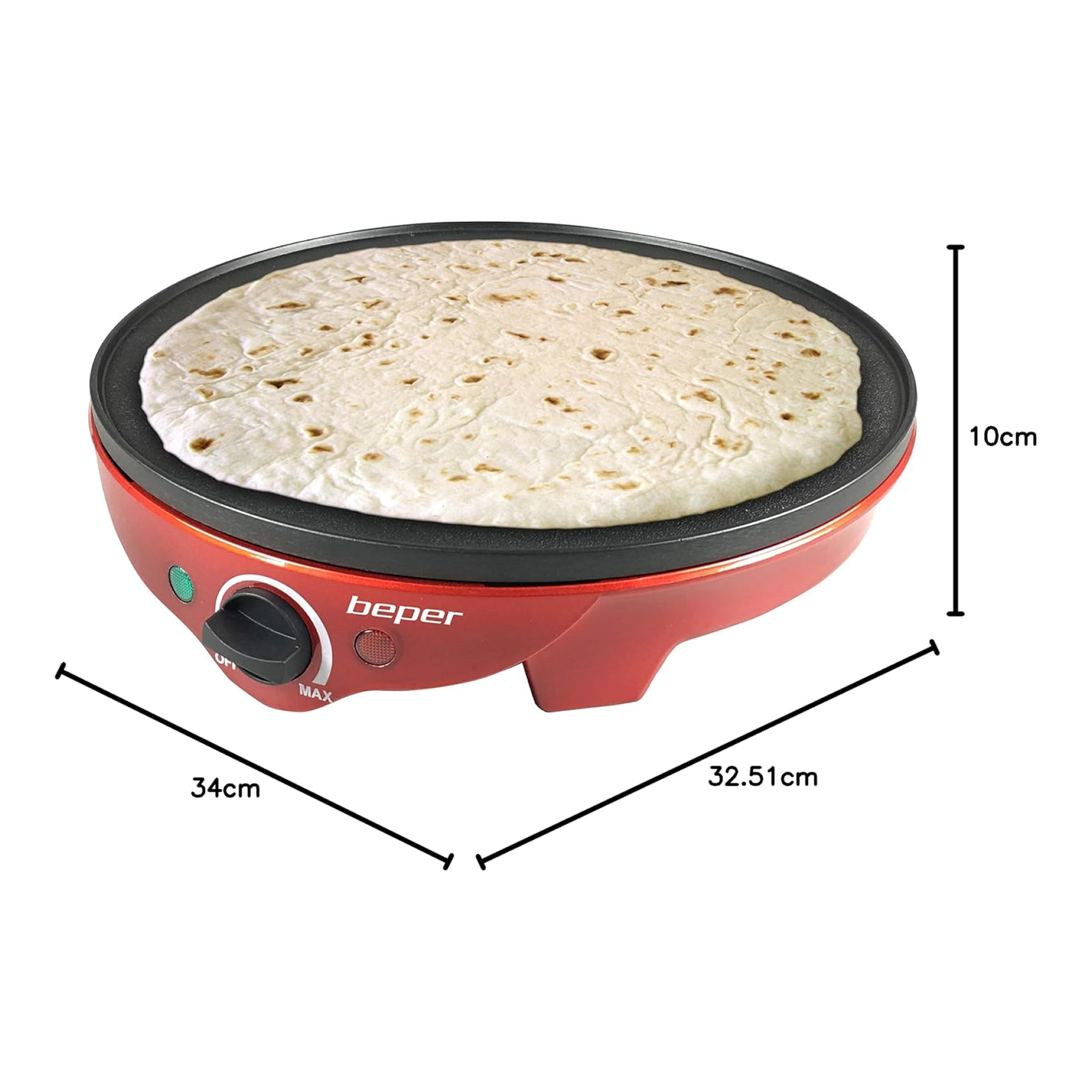 Pekač palačinki Beper BT.700Y
