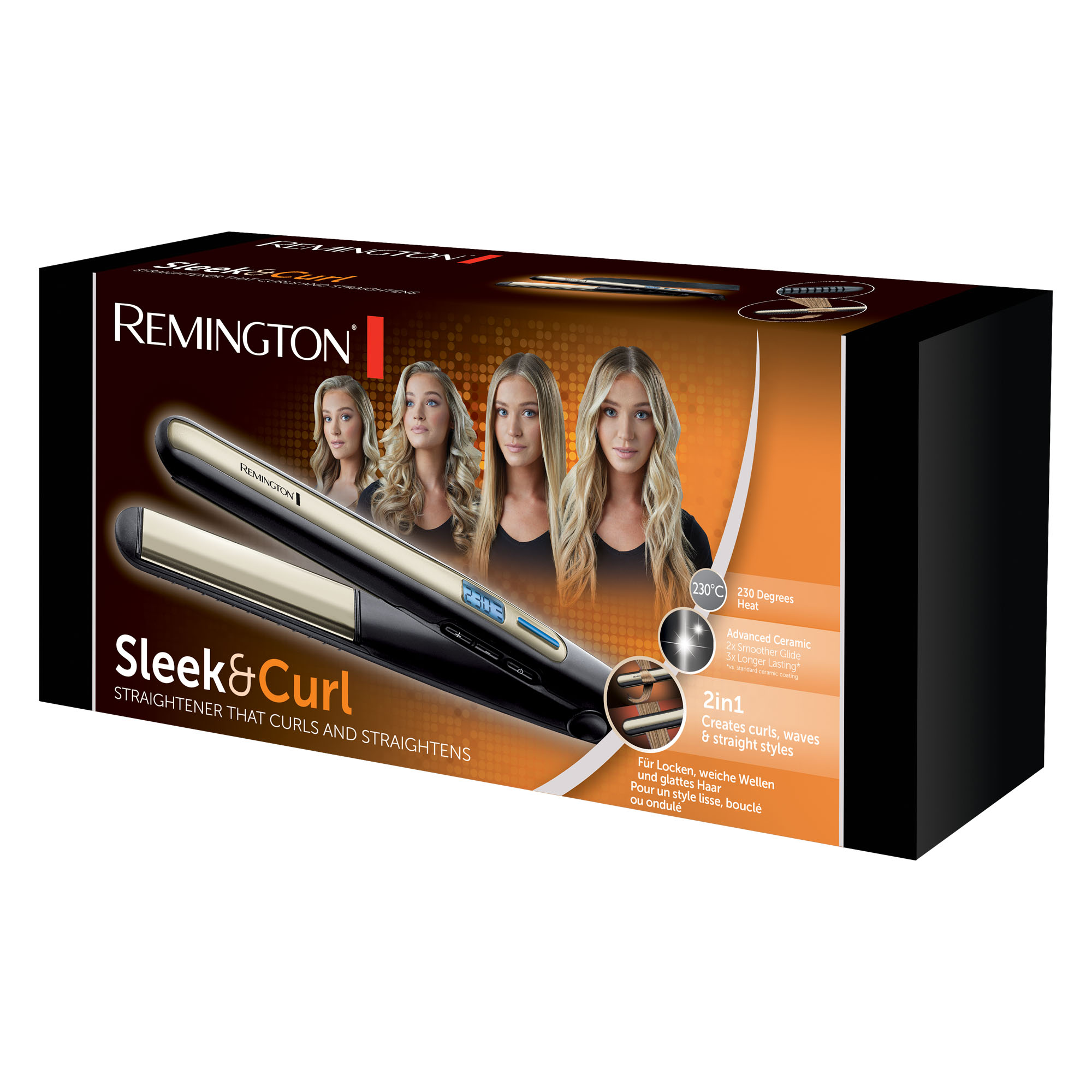 Pegla za kosu Remington S6500 Sleek & Curl
