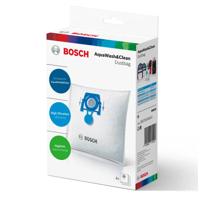 Vrećice za usisivač Bosch BBZW4BAG