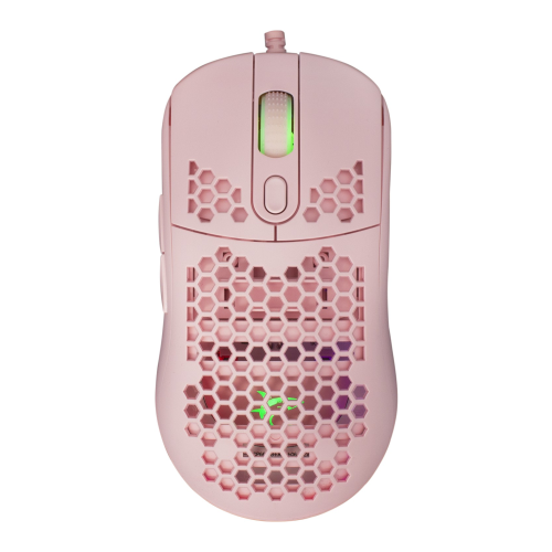 Pink SET miš + pdloga White Shark