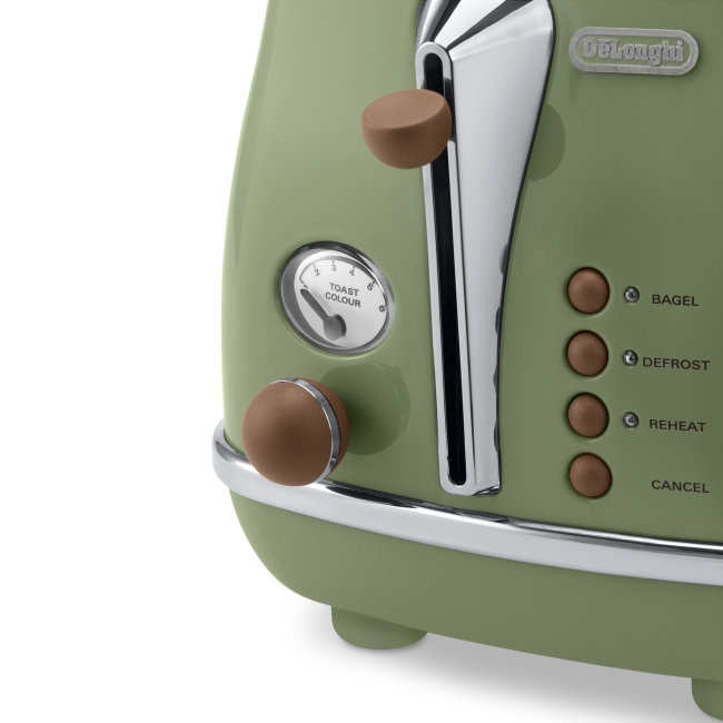 Toster DeLonghi Icona Vintage CTOV2103.GR
