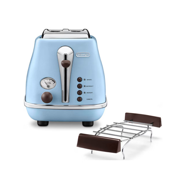 Toster DeLonghi Icona Vintage CTOV2103.AZ 900W Azure
