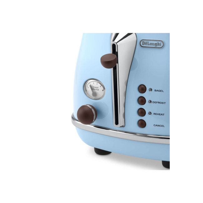 Toster DeLonghi Icona Vintage CTOV2103.AZ 900W Azure