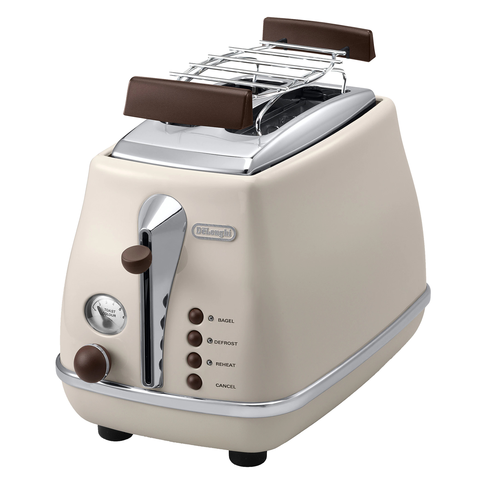 Toster DeLonghi Icona Vintage CTOV2103.BG 900W Beige