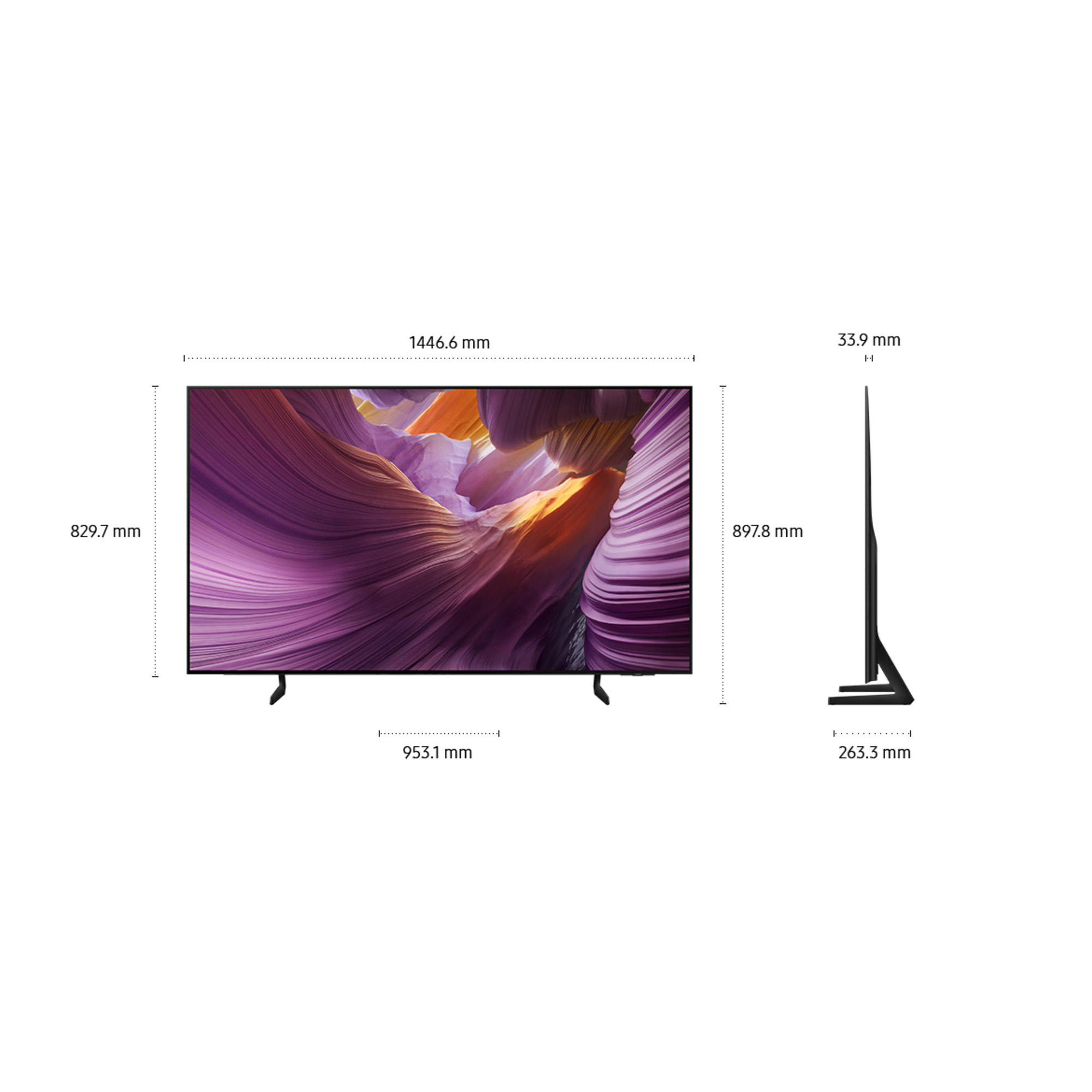 55" / 139cm OLED TV Samsung QE 55S85FAUXXH