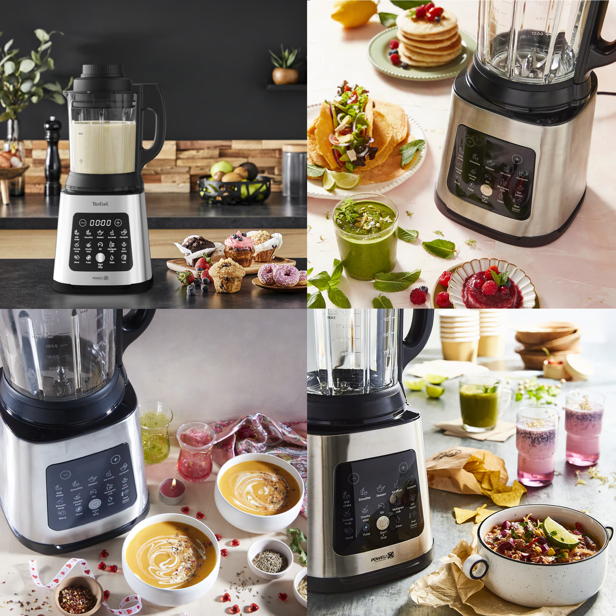 Blender Tefal BL83SD30 Perfectmix Cook Steam