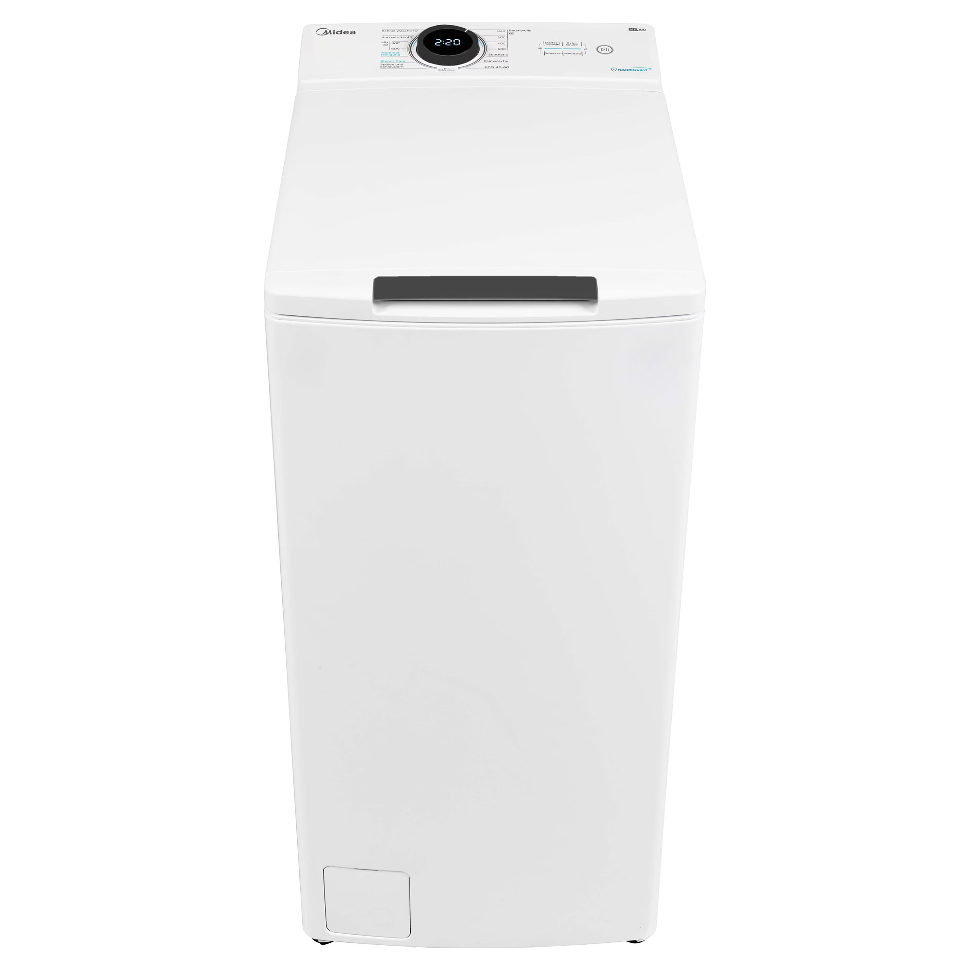 Veš mašina Midea MF100T80B/W-HR - gornje punjenje