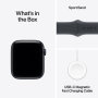 Apple Watch SE 3 GPS 44mm Midnight Aluminium Case with Midnight Sport Band - S/M
