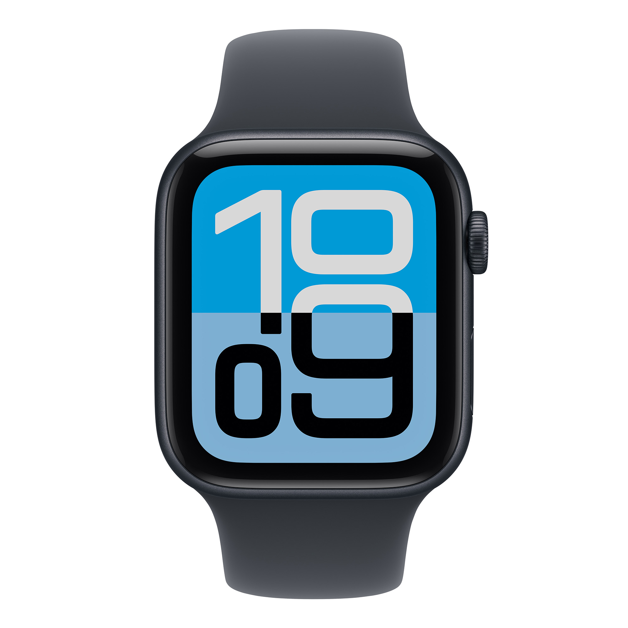 Apple Watch SE 3 GPS 44mm Midnight Aluminium Case with Midnight Sport Band - M/L