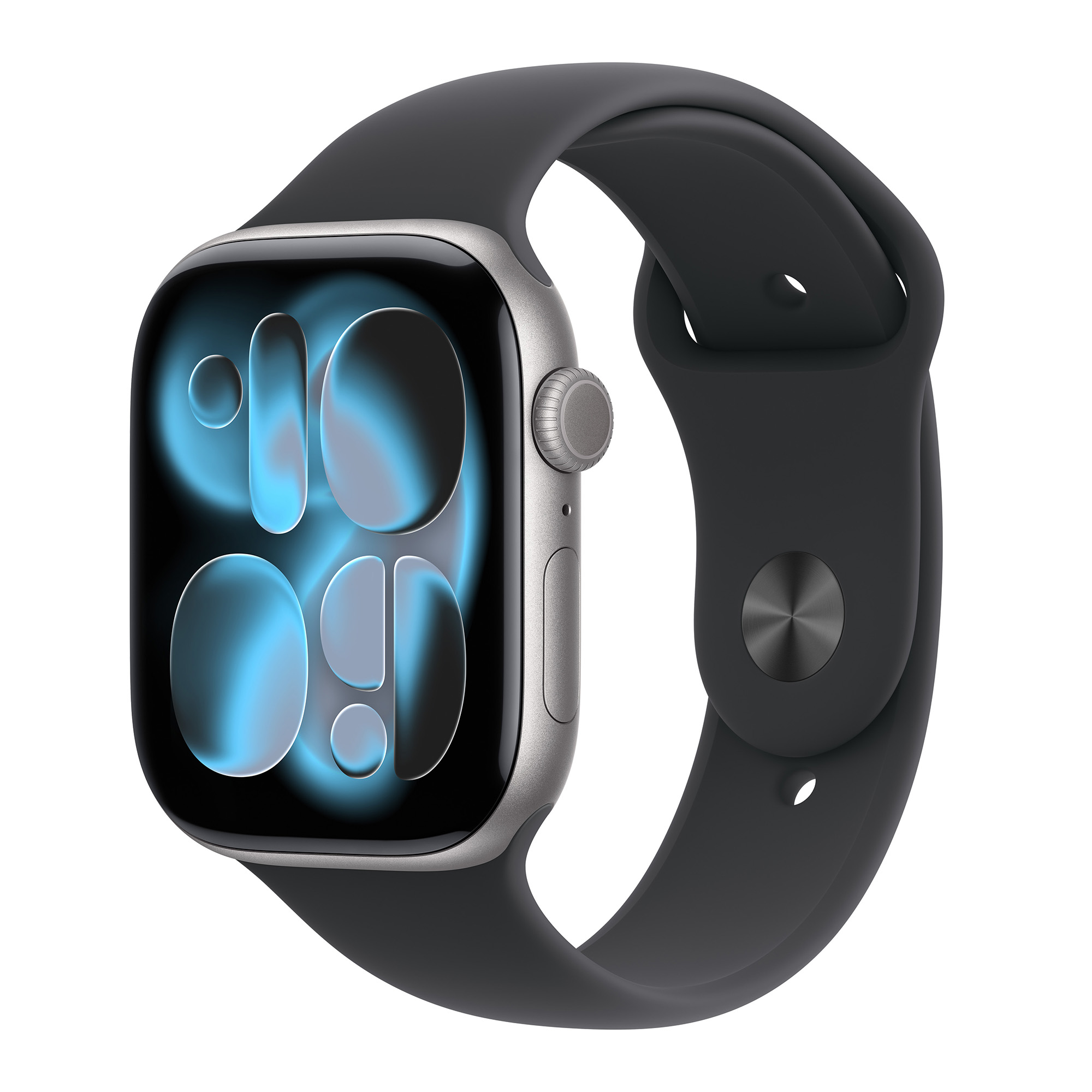 Apple Watch Series 11 GPS 42mm Space Grey Aluminium Case with Black Sport Band - S/M