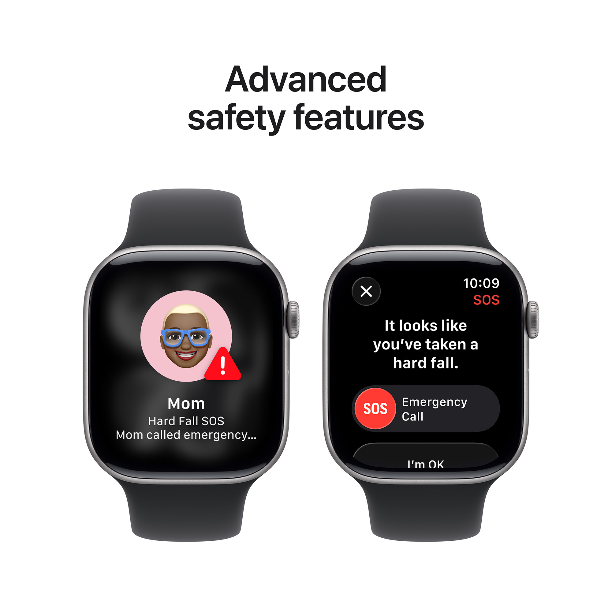 Apple Watch Series 11 GPS 42mm Space Grey Aluminium Case with Black Sport Band - S/M