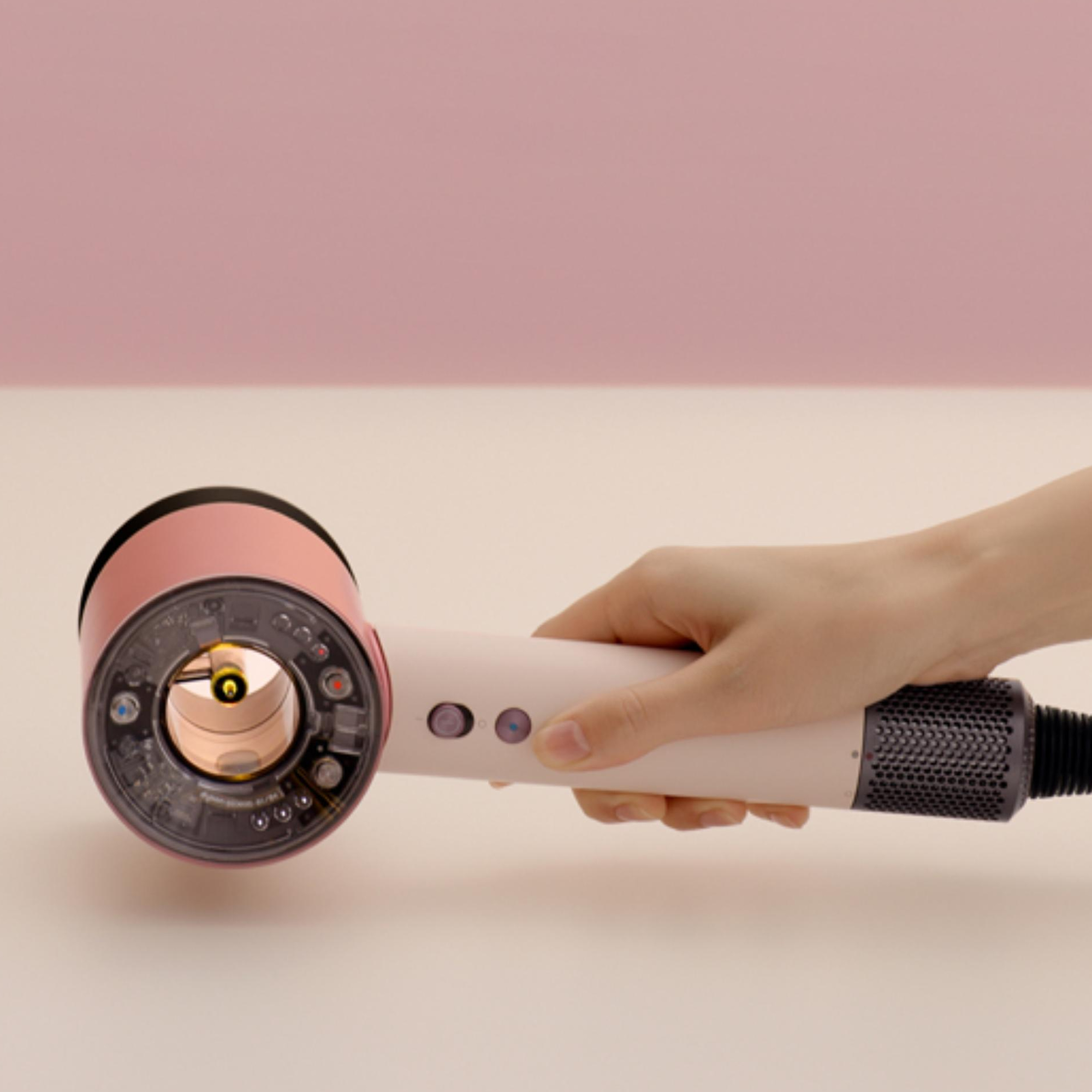 Fen Dyson Supersonic Nural HD16 Ceramic Pink/Rose Gold Straight+Wavy