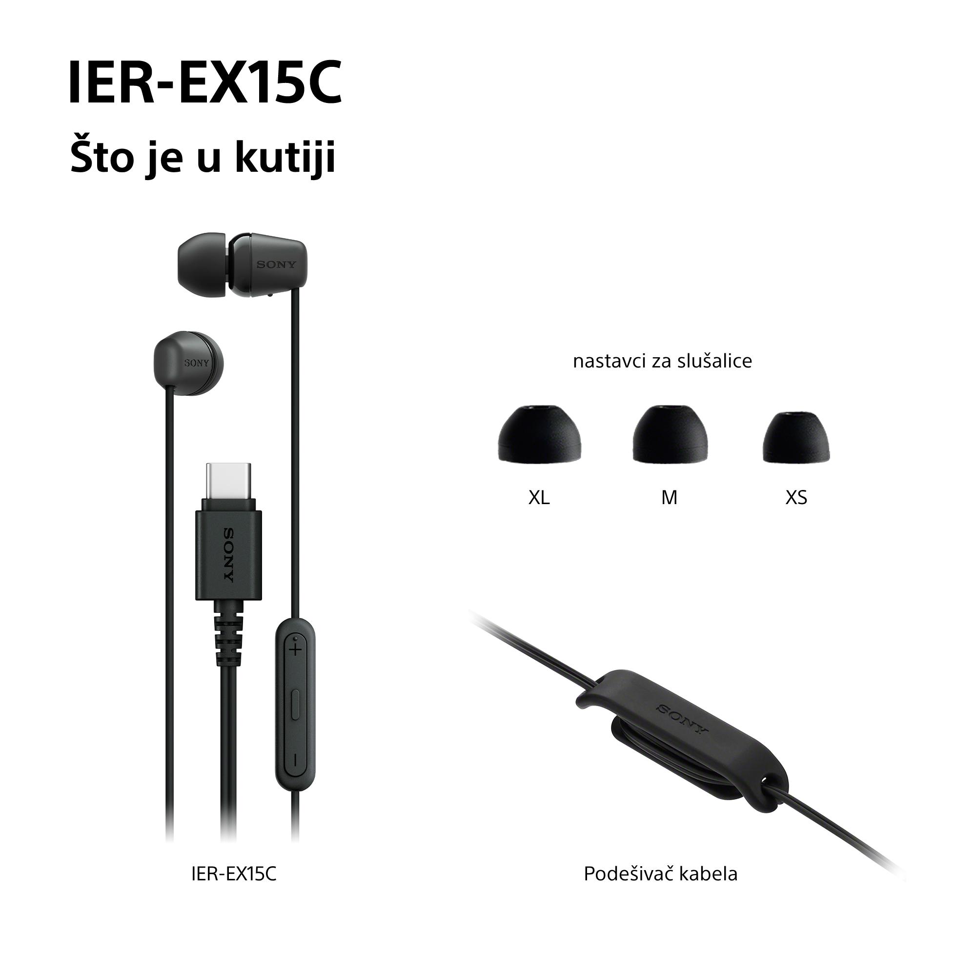 Slušalice Sony IEREX15CB.CE7