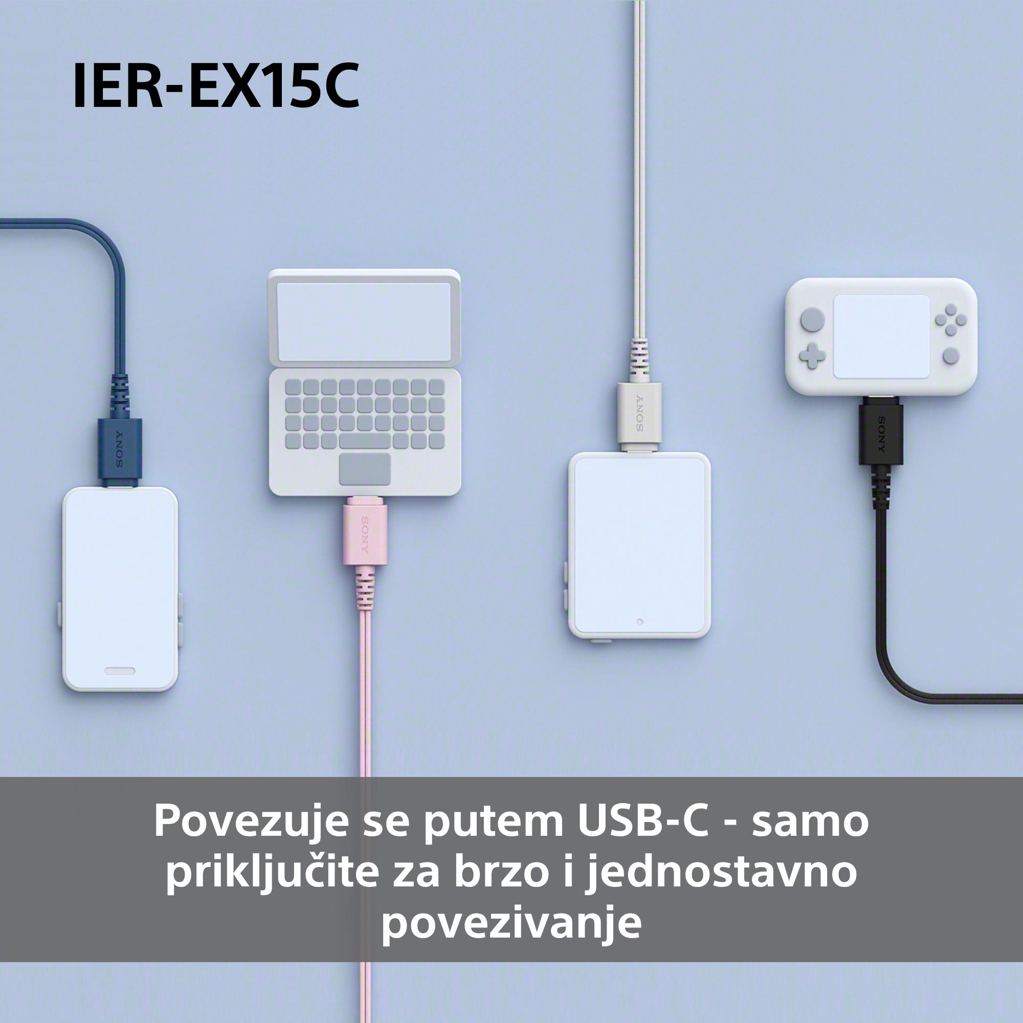slušalice, sony, IEREX15CP.CE7
