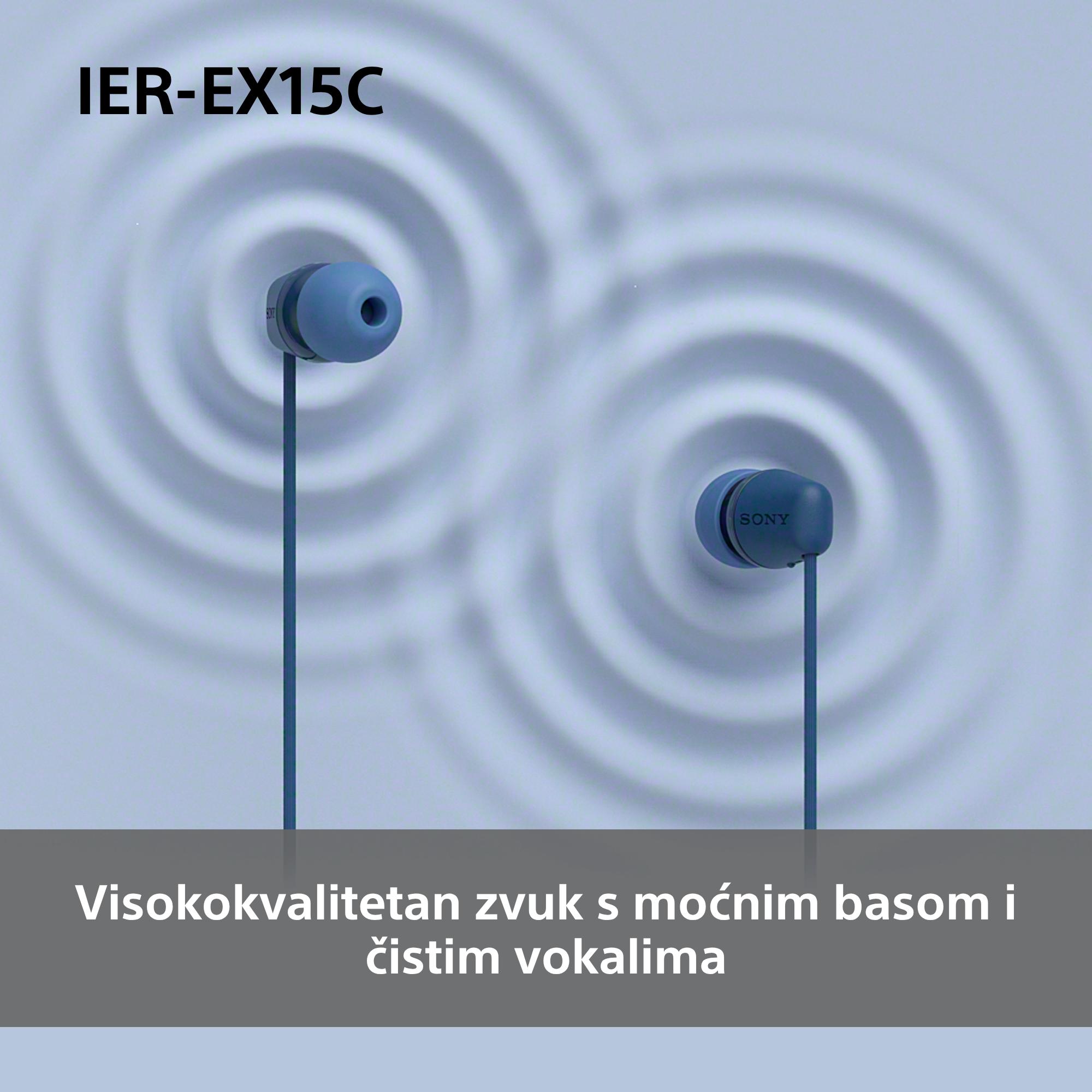 Slušalice Sony IEREX15CW.CE7