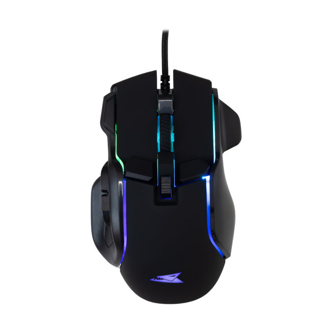 Miš Baracuda BGM-071 PIRANHA CRNI / 7200 dpi