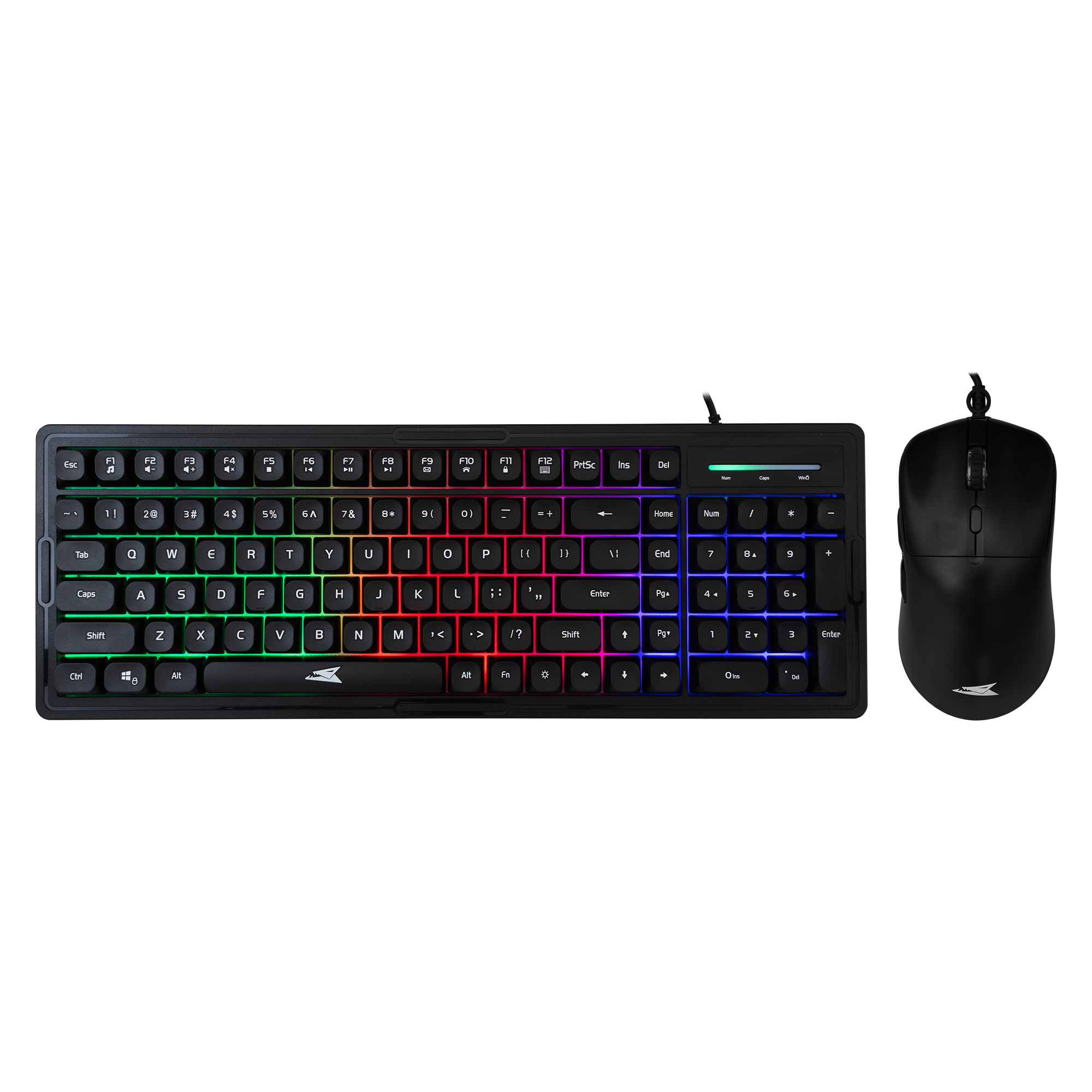 Tastatura + miš Baracuda BGC-011 ORCA Crna - Combo
