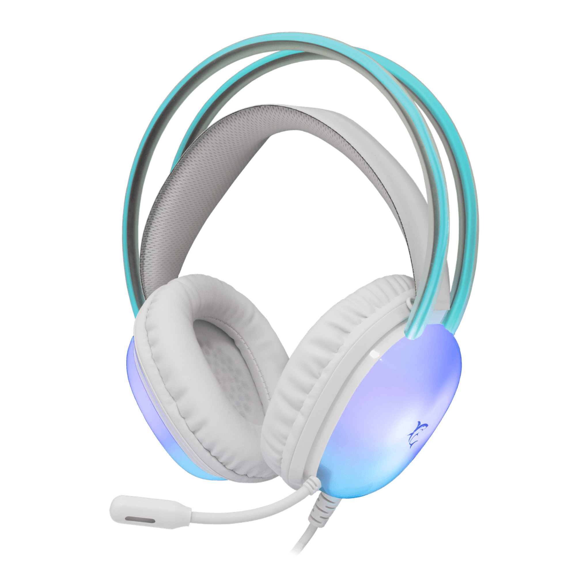 Slušalice s mikrofonom White Shark GH-2444 PEACOCK-2 White