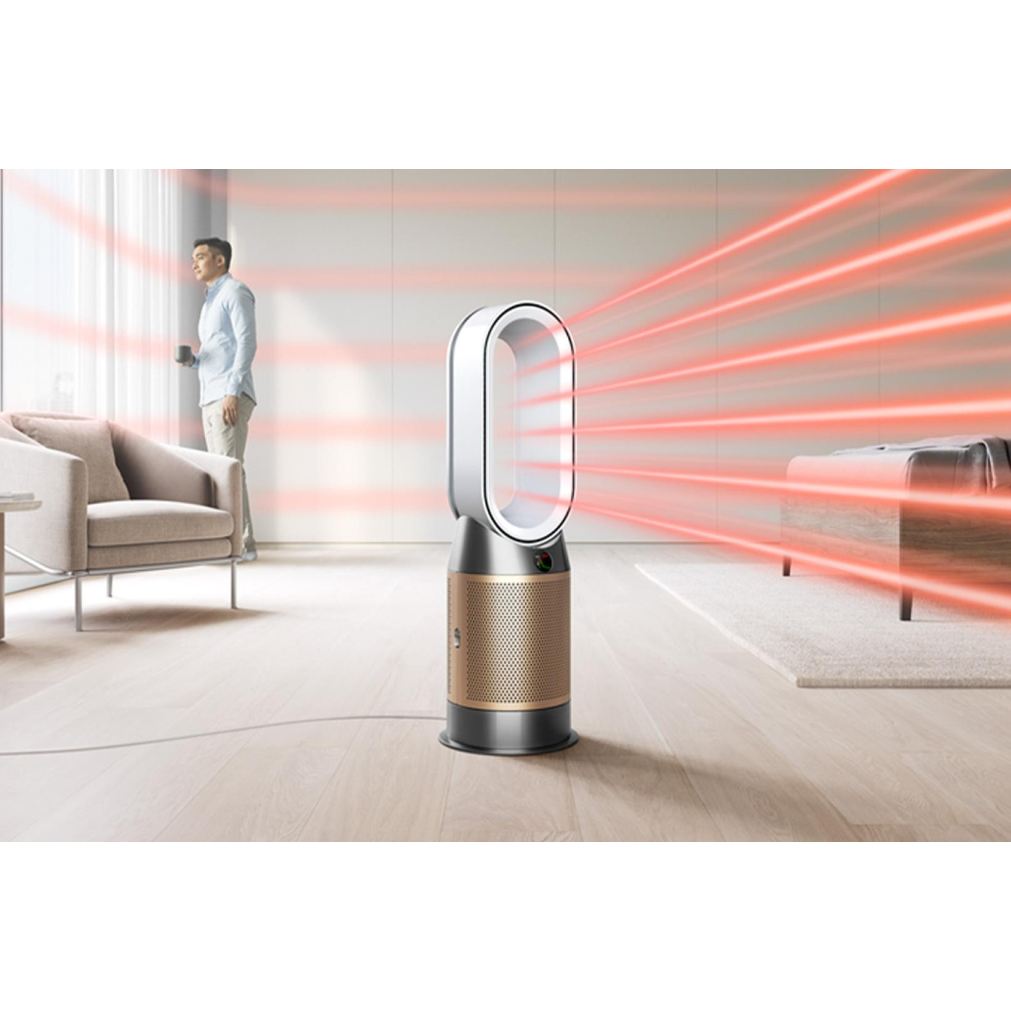 Pročišćivač Dyson Pure Hot & Cool HP12 De-NOx HP2 White/Gold