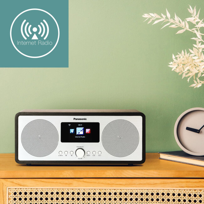Radio Panasonic RF-D40EG-K WiFi i Bluetooth
