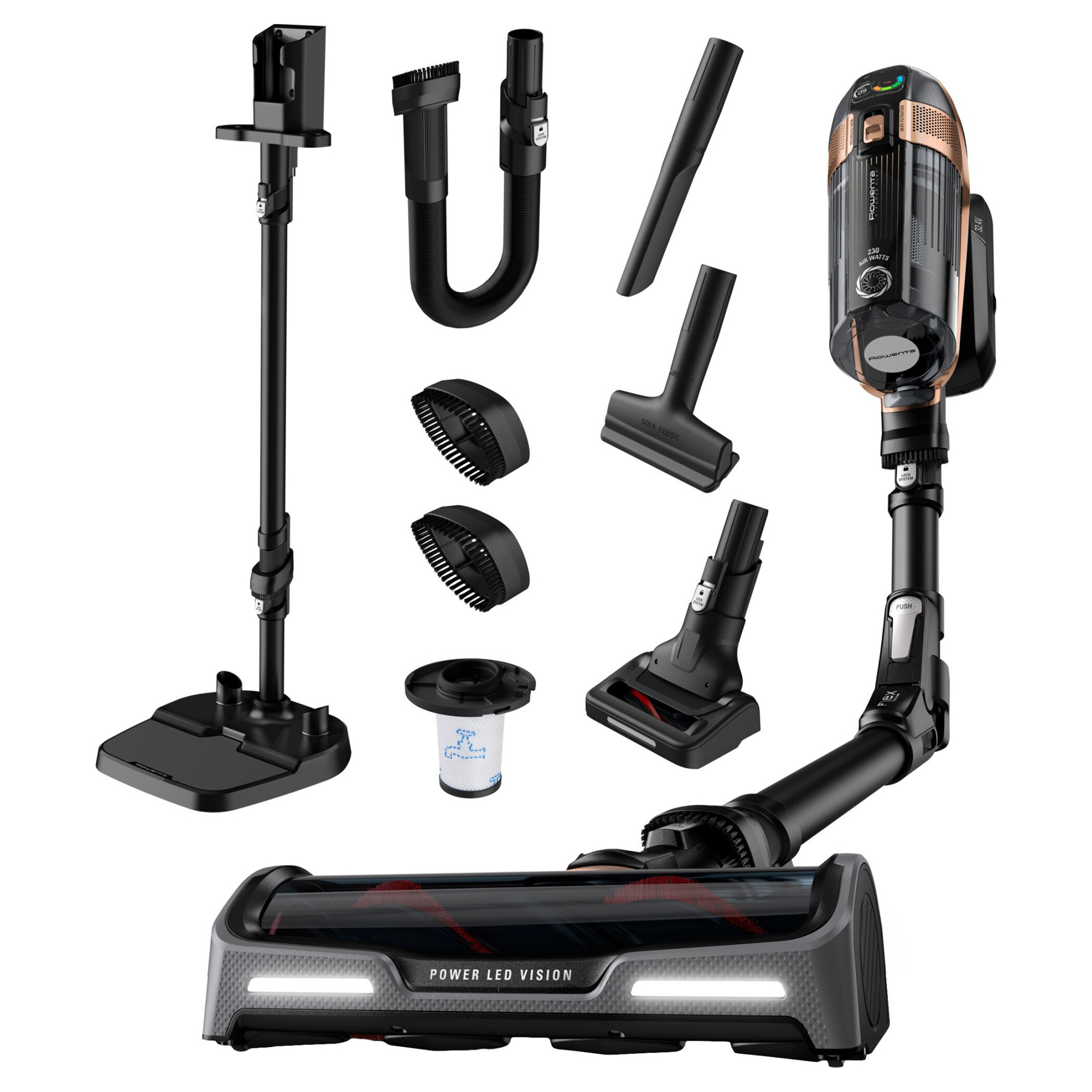 Štapni usisivač Rowenta RH99G3WO VERSATILE X-FORCE 15.60 Aqua