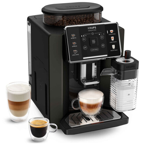 Aparat za kafu Krups EA912HF0 FA Sensation Milk Coal