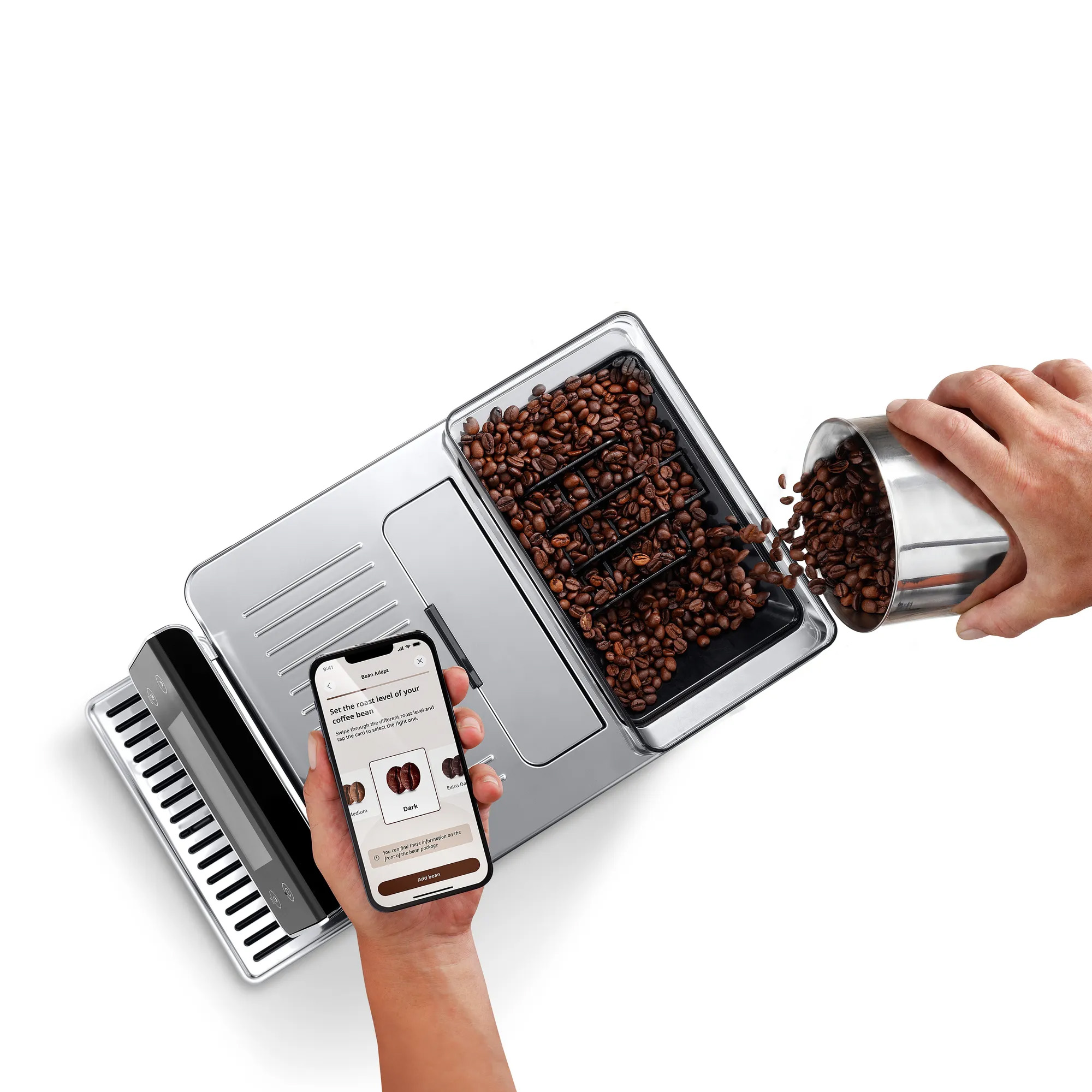 Automatski aparat za kafu DeLonghi ECAM630.75 TSM PrimaDonna Aromatic